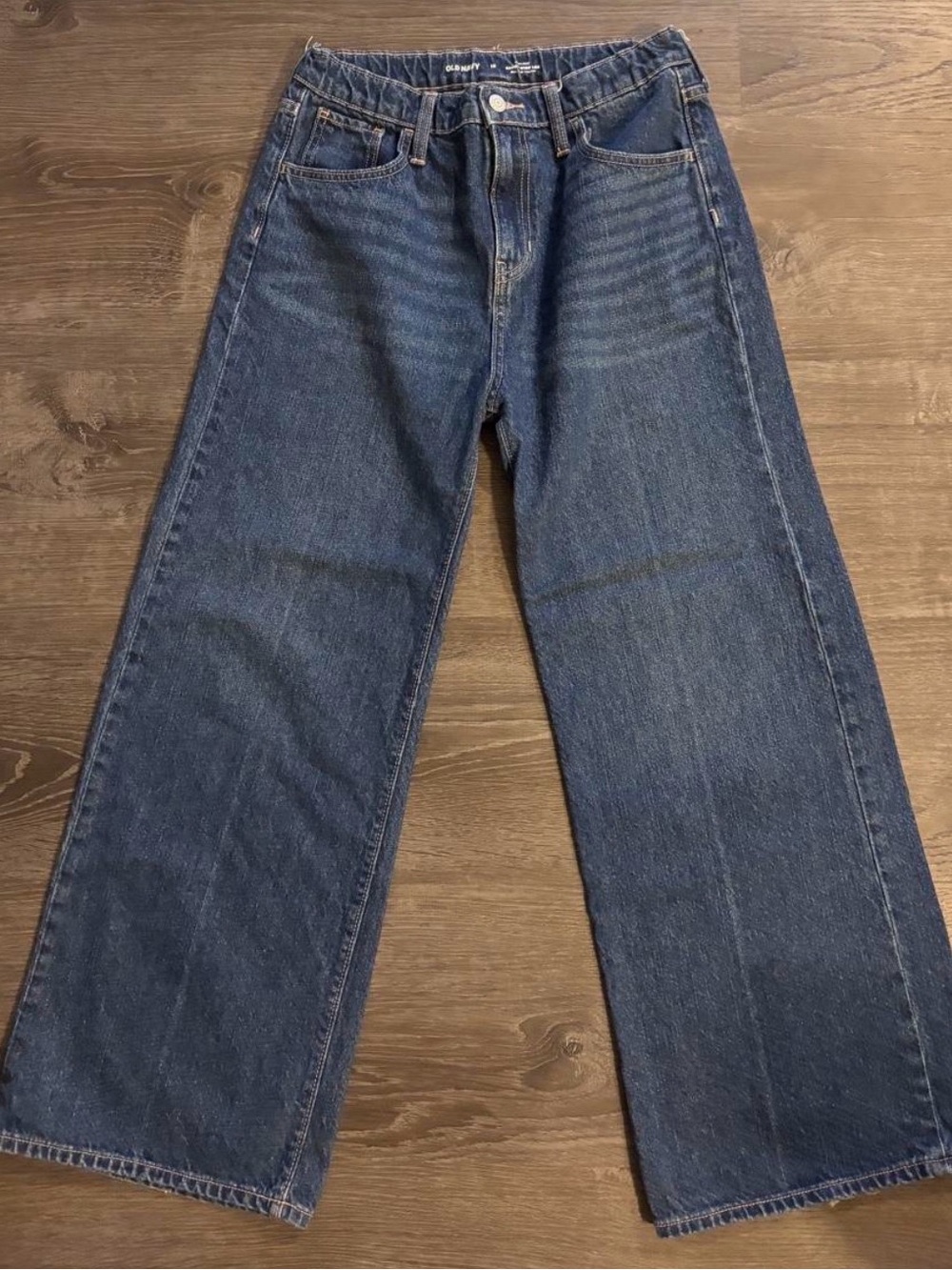 Old Navy High rise wide leg jeans Youth 18 | Women’s XS/S